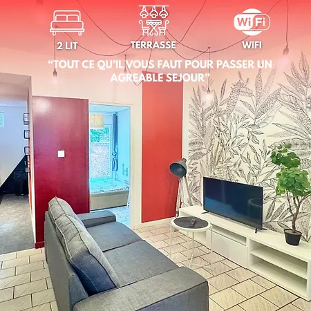 2 En Rdc Avec Terrasse 4 Personnes * Douai