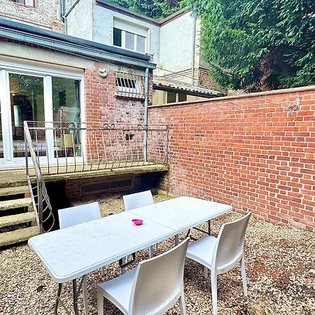 2 En Rdc Avec Terrasse 4 Personnes Apartamento Douai