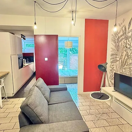 2 En Rdc Avec Terrasse 4 Personnes Apartamento Douai